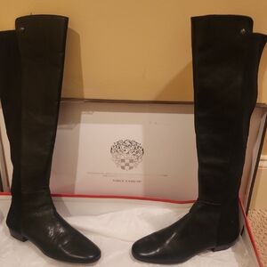 Vince Camuto "Karita" Black Over the Knee Boots